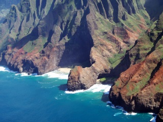 Honopu Arch Na Pali Coast